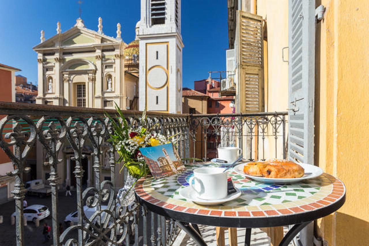 Le Rossetti B. - Modern, Long Balcony, Old Town Niza Exterior foto